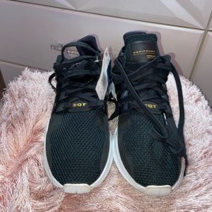 Black and gold Women adidas